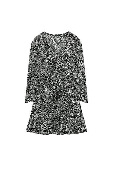 ANIMAL PRINT MINI DRESS