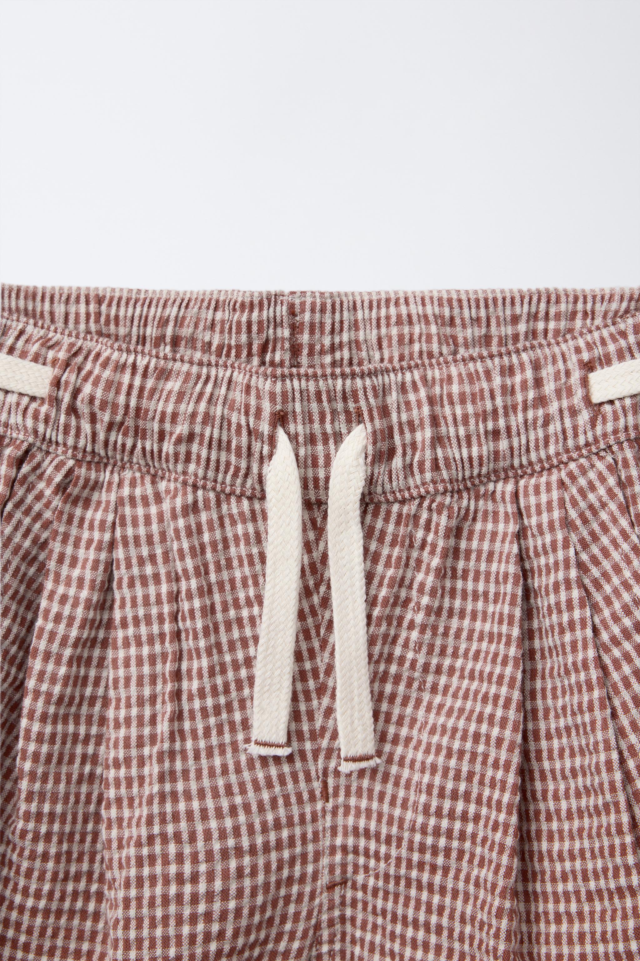 極美品　RRL チェック柄 パンツ 　ヴィンテージ　シアサッカー 2024-0713-042.jpg