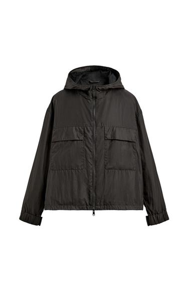 TECHNICAL HOODED JACKET