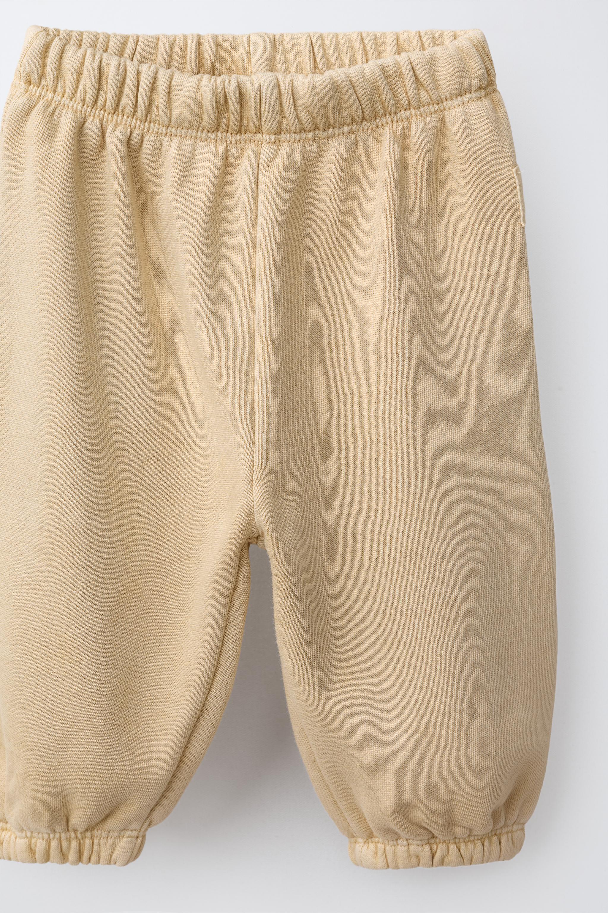 Детские свитеры Zara POLO COLLAR SWEATSHIRT AND JOGGER PANTS SET — фото 8