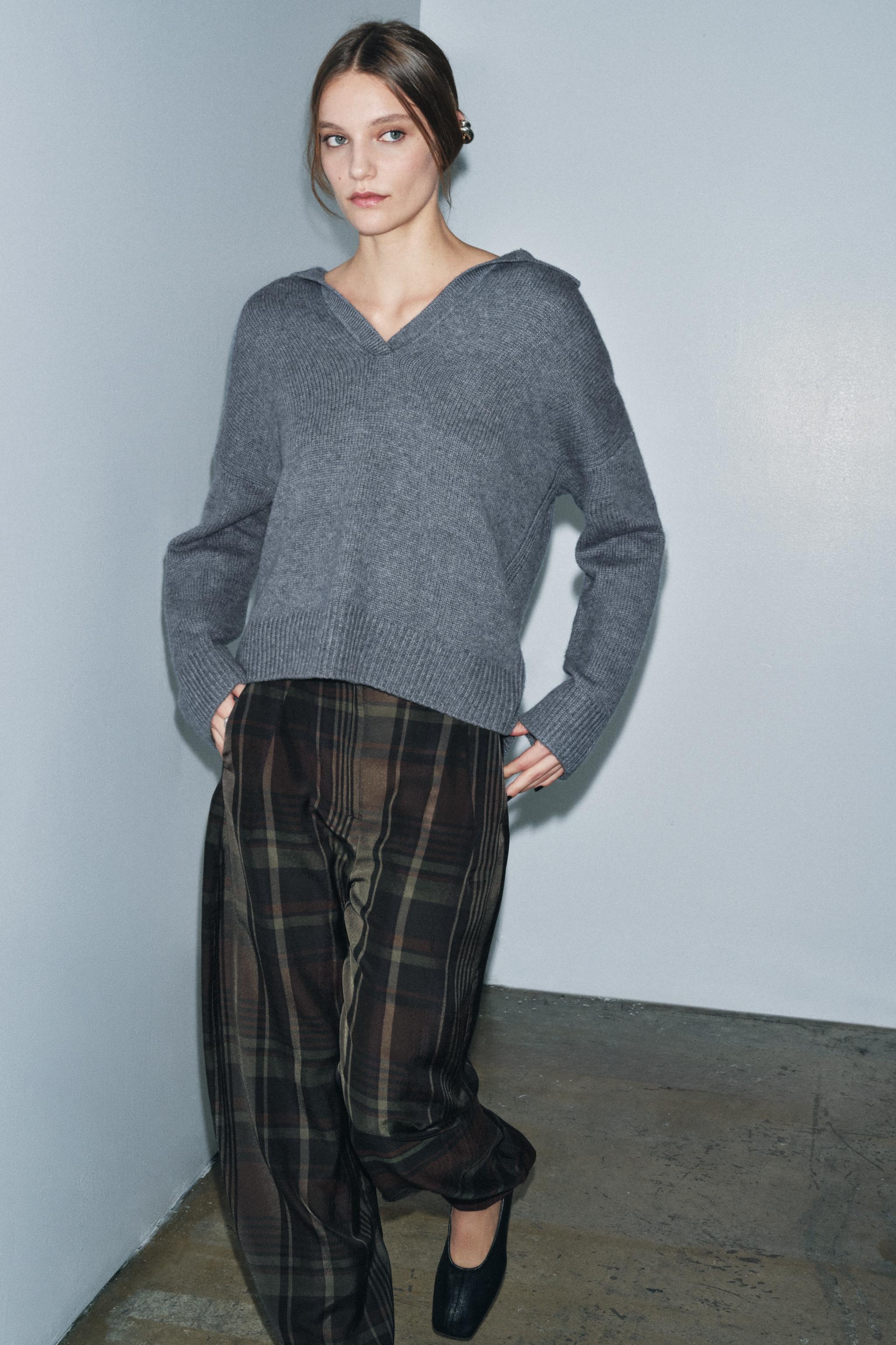 WOOL AND CASHMERE JUMPER