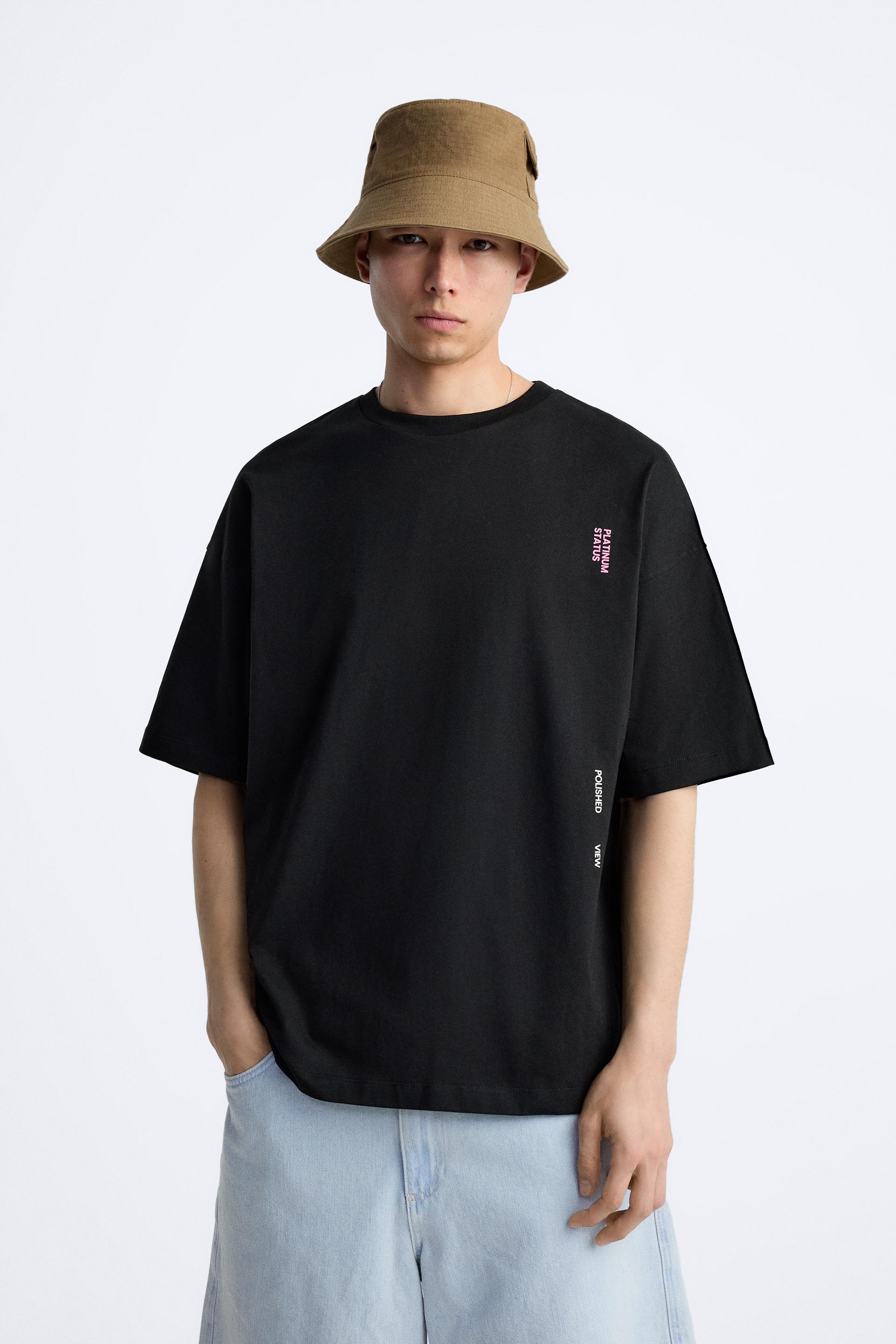 COMBINATION PRINT T-SHIRT - Black | ZARA United States