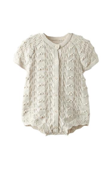 OPEN KNIT JUMPSUIT