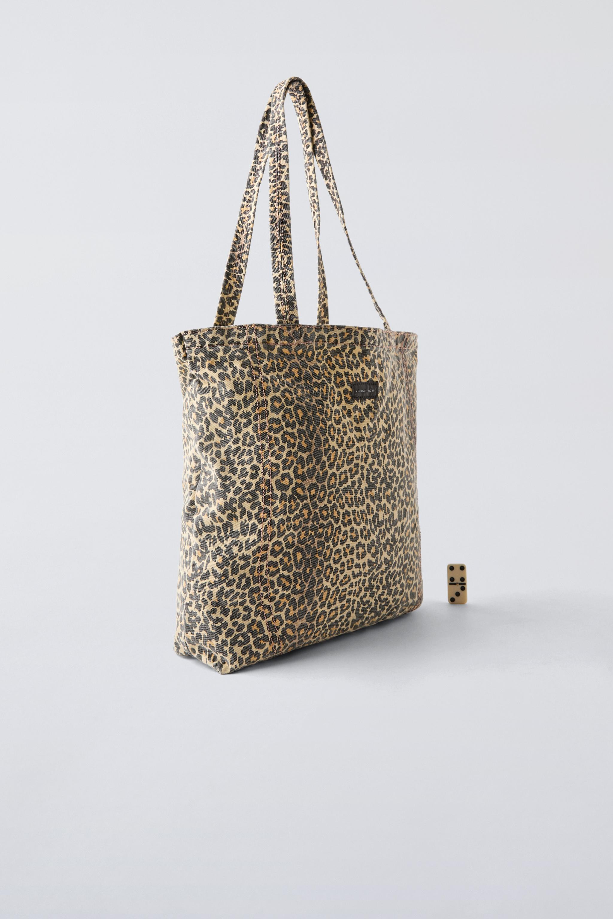 Bolso animal print zara sale