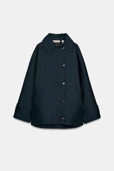 TRENCH CUELLO PELO ZW COLLECTION - Marino de Zara