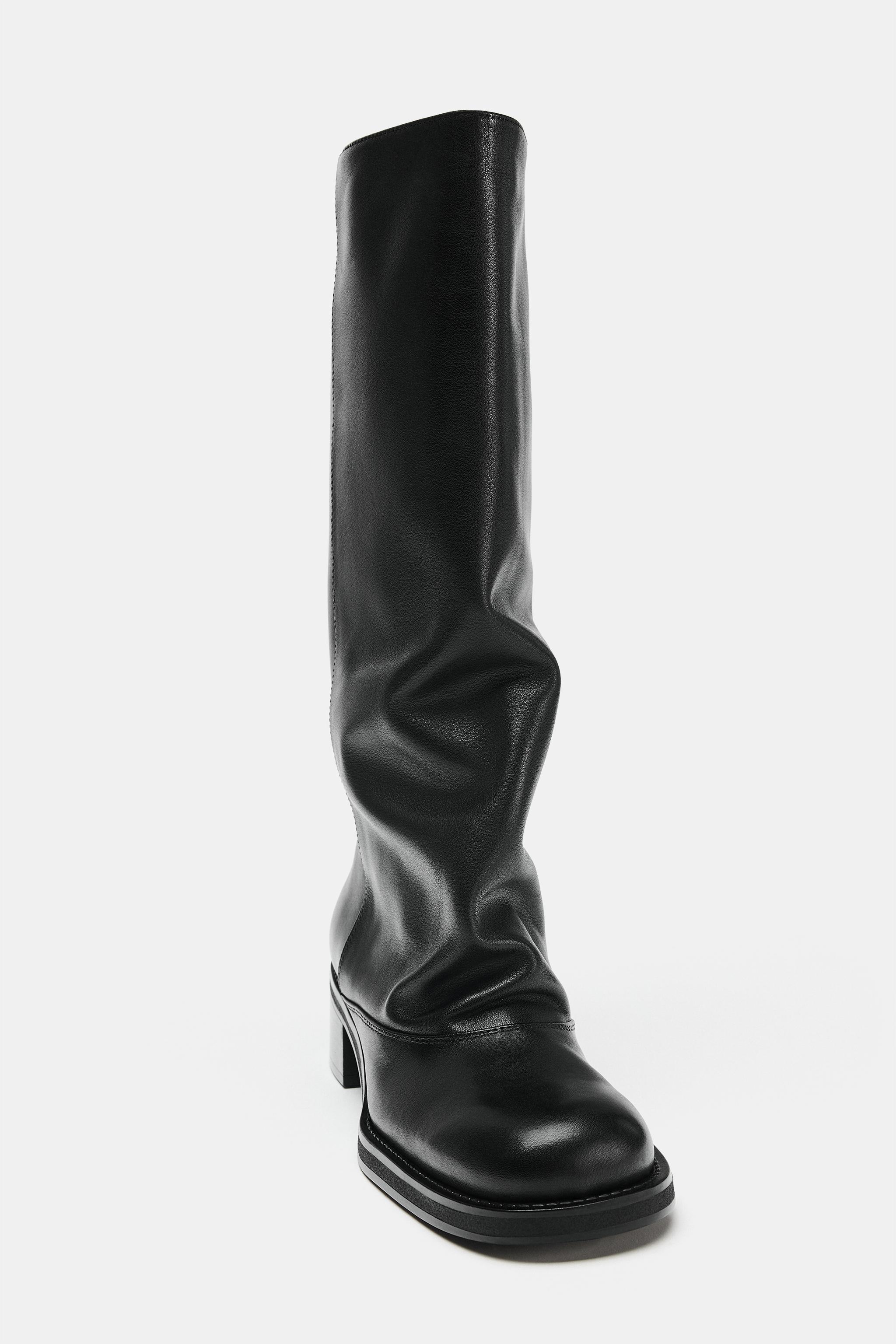 BOTTES MOTARDES EN CUIR