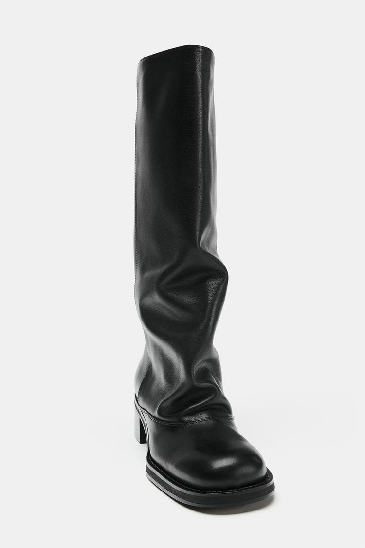 Botas moteras de cuero 4