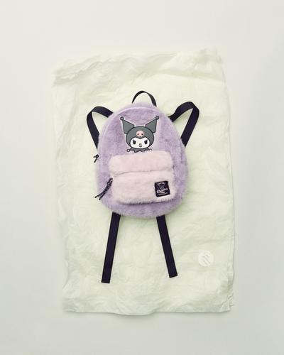 KUROMI © SANRIO KÜRKLÜ SIRT ÇANTASI_0