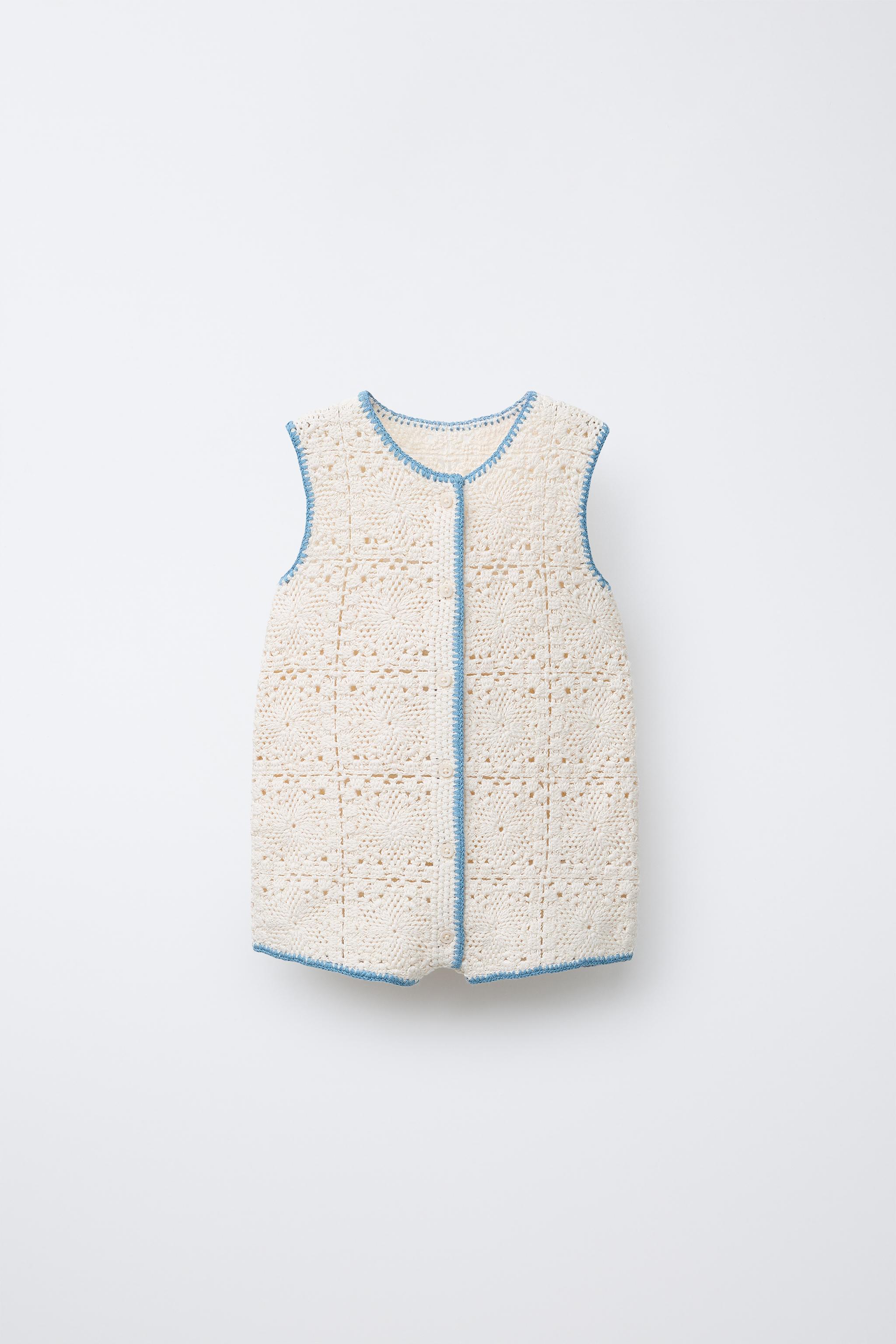 BARBOTEUSE EN MAILLE CROCHET