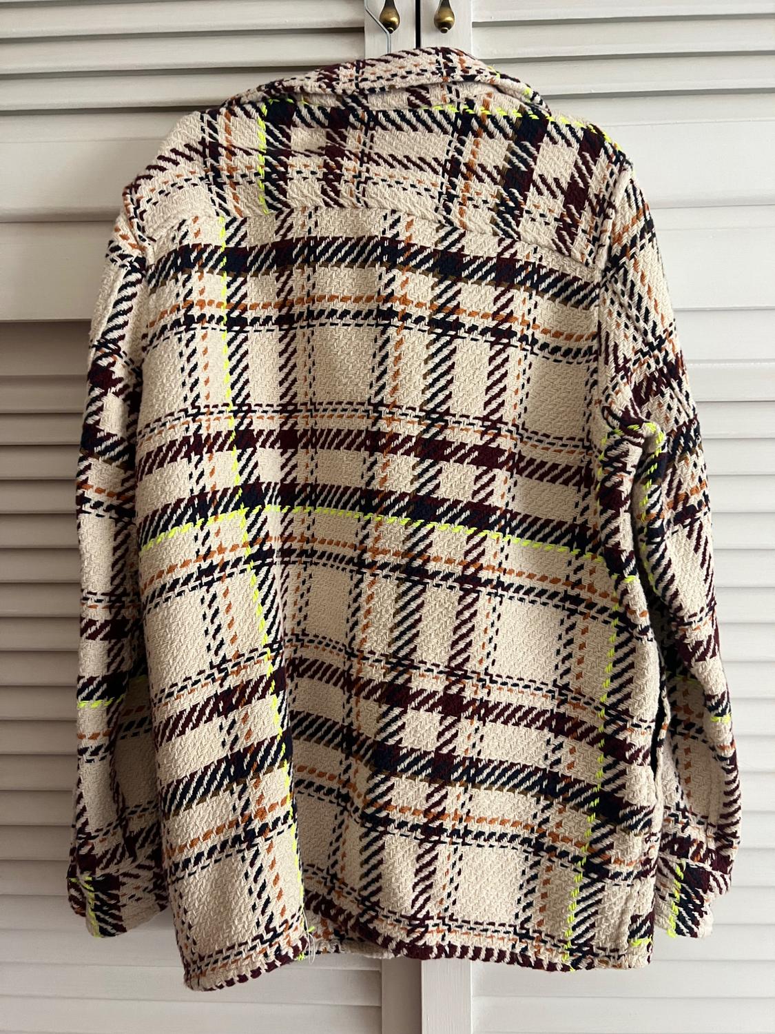 NEON CHECK OVERSHIRT - Image 2