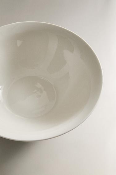 SALADIER PORCELAINE RELIEF - Blanc de Zara - Image 2