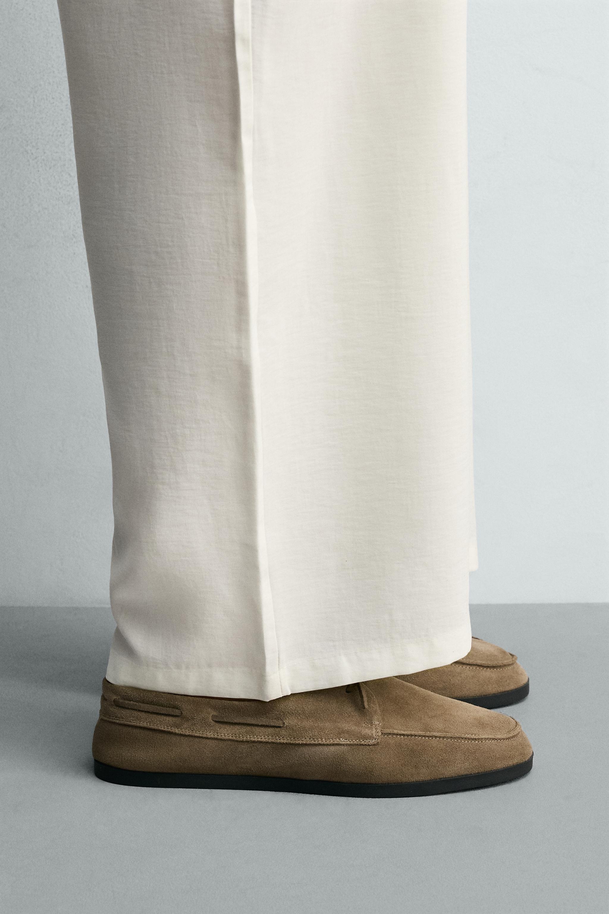 CHAUSSURES BATEAU EN CUIR