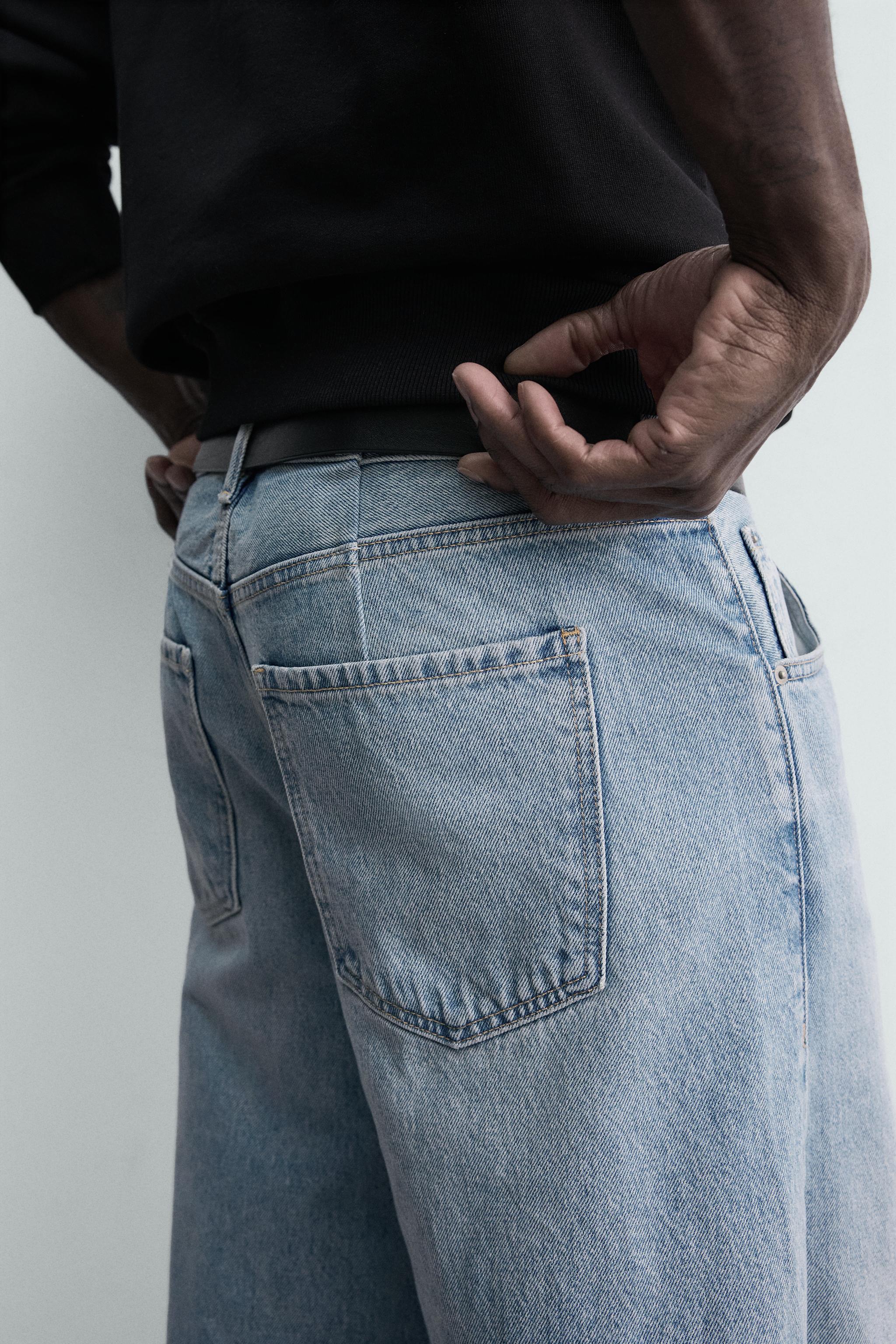 JEAN RELAXED BARREL FIT À PINCES