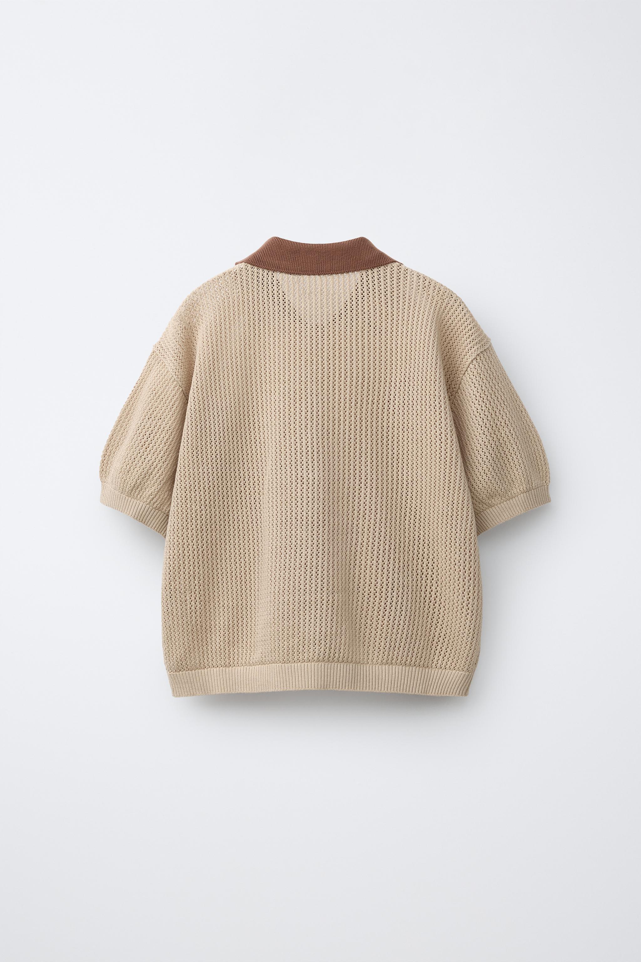 EMBROIDERED KNIT SHIRT