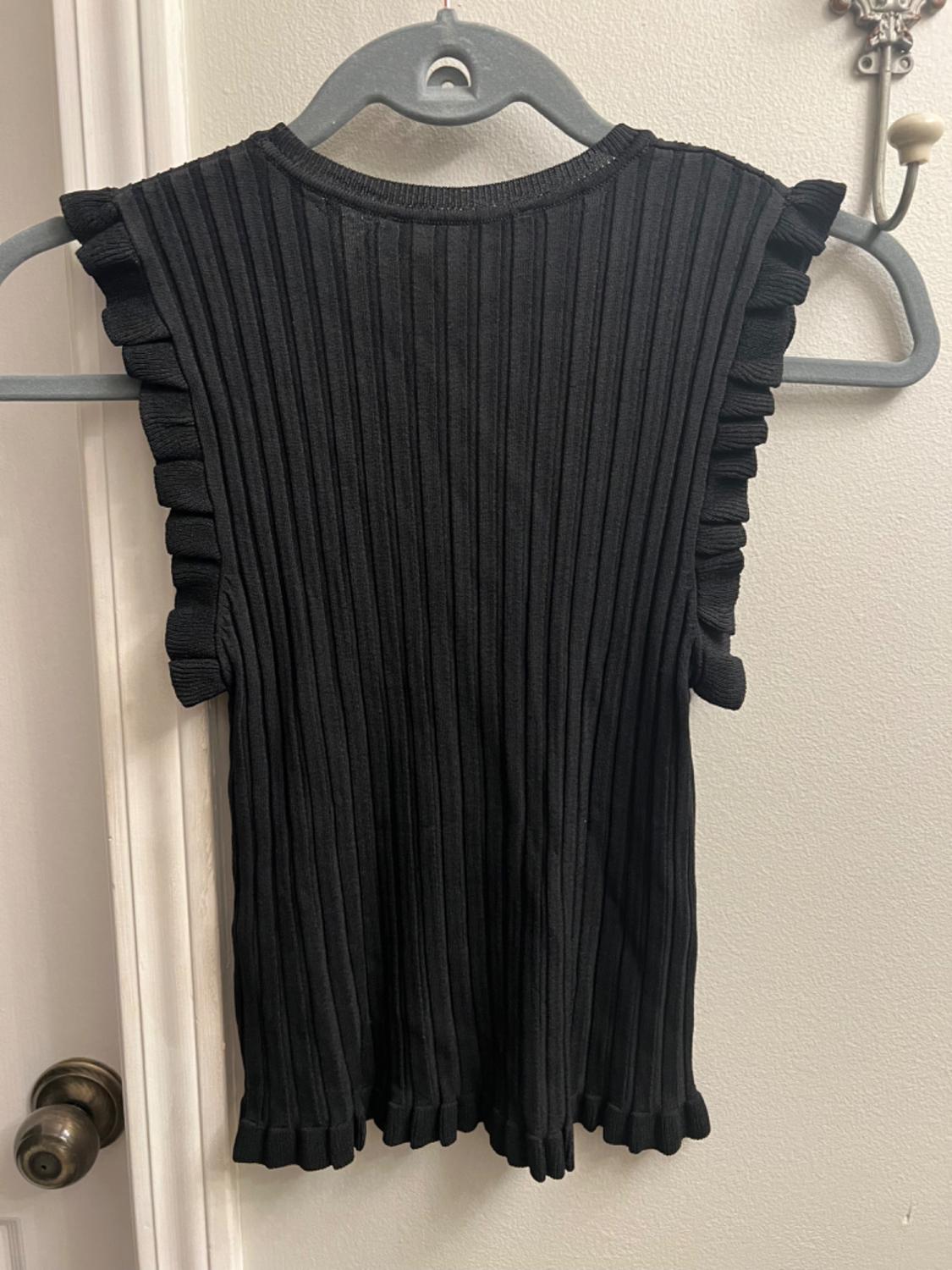 SLEEVELESS KNIT TOP - Image 2