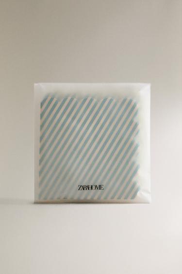 PACK OF STRIPED PAPER NAPKINS (PACK OF 30) - Green / Blue by Zara - Image 5