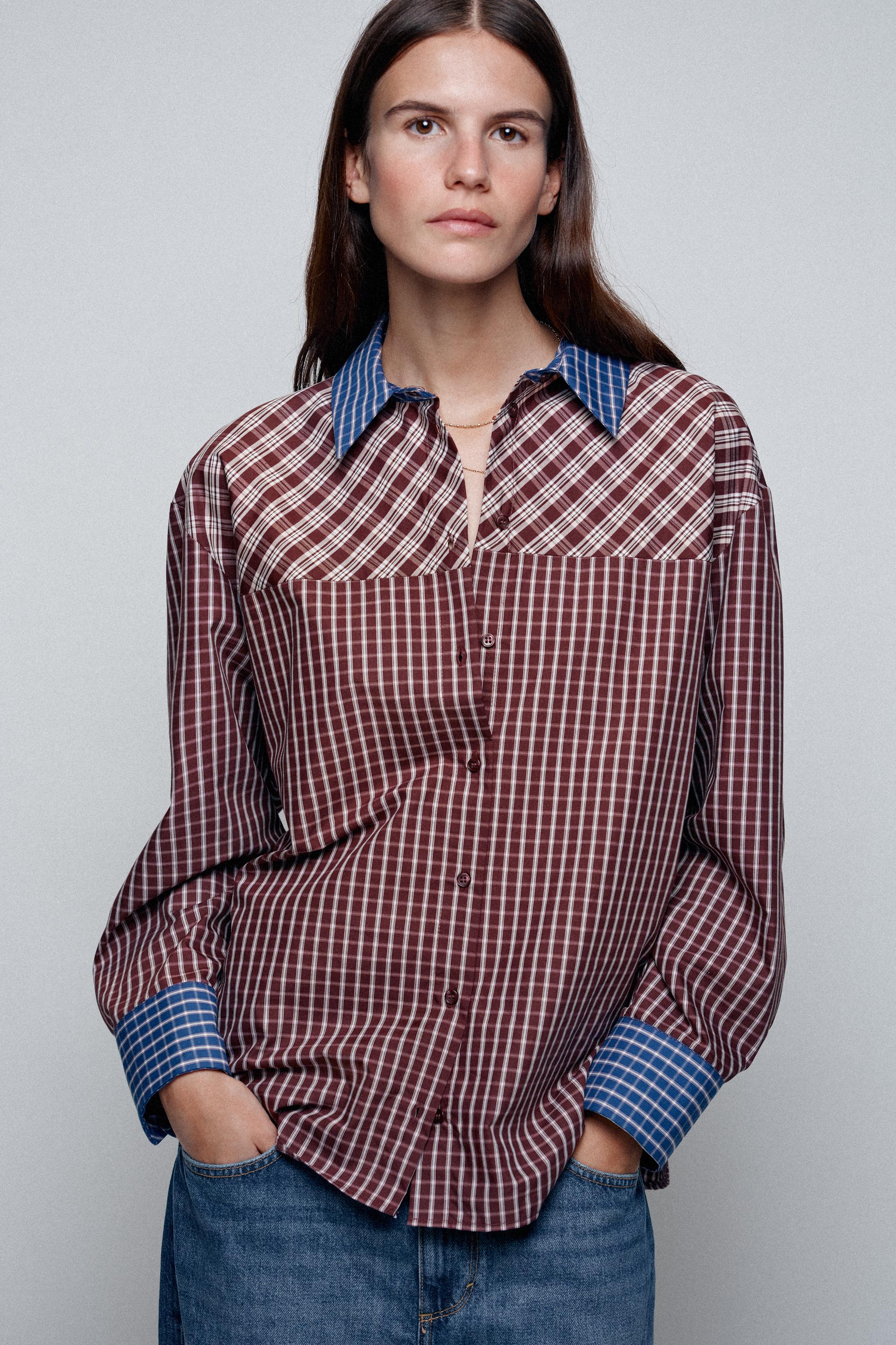 CHEMISE PATCHWORK CARREAUX
