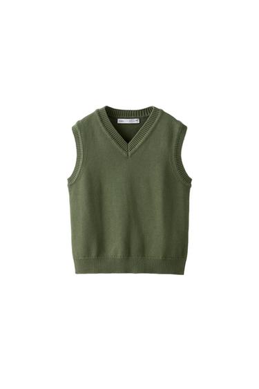 KNITTED WAISTCOAT
