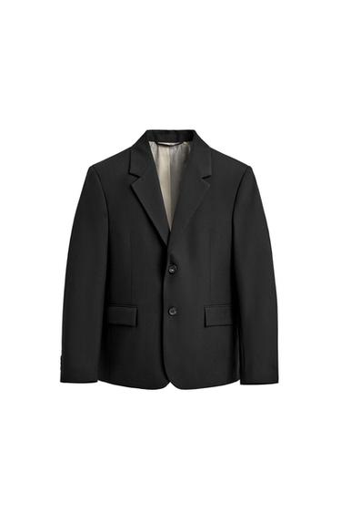BLAZER TRAJE 100% LANA - Negro de Zara
