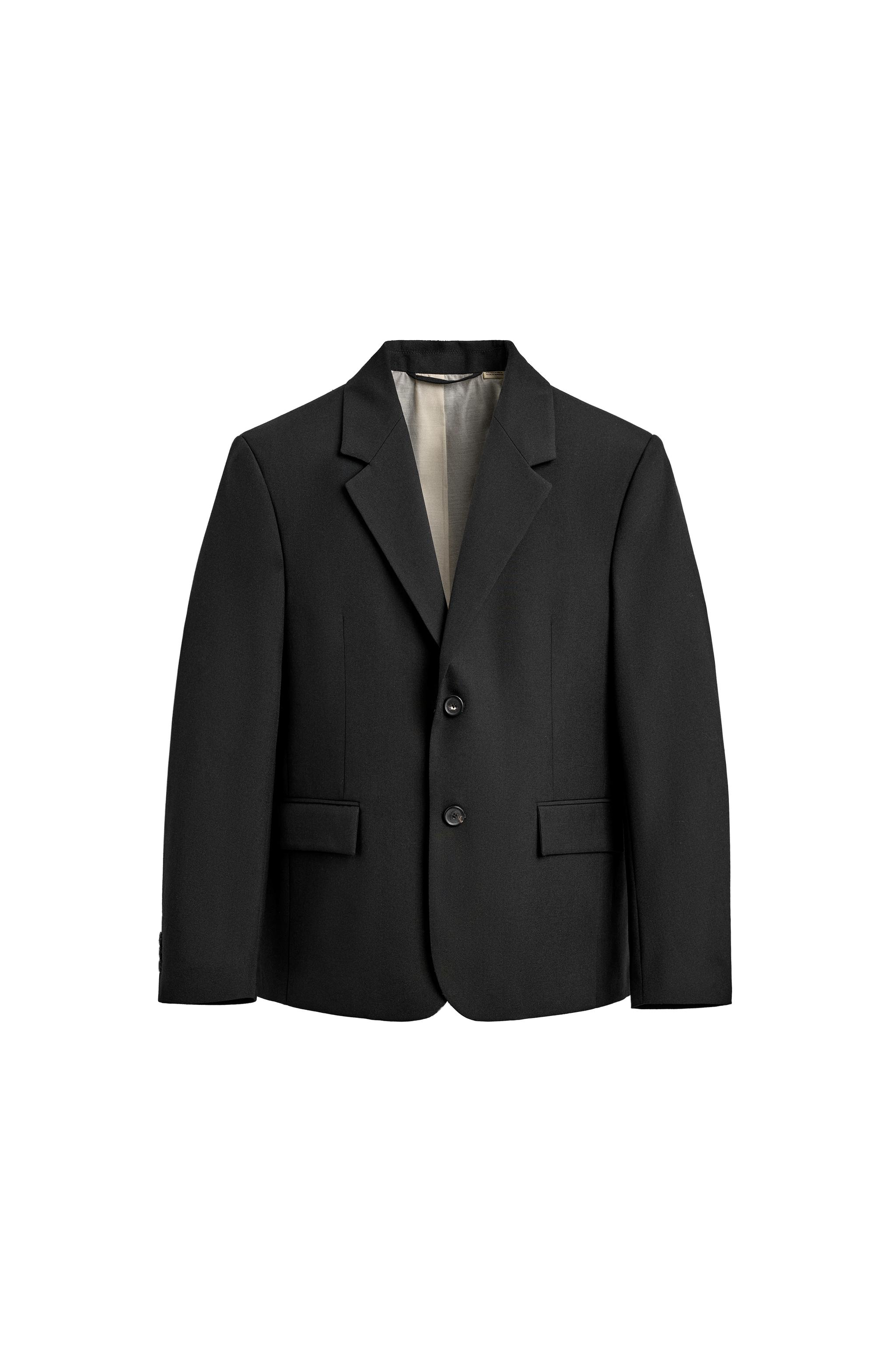 100% WOOL SUIT BLAZER