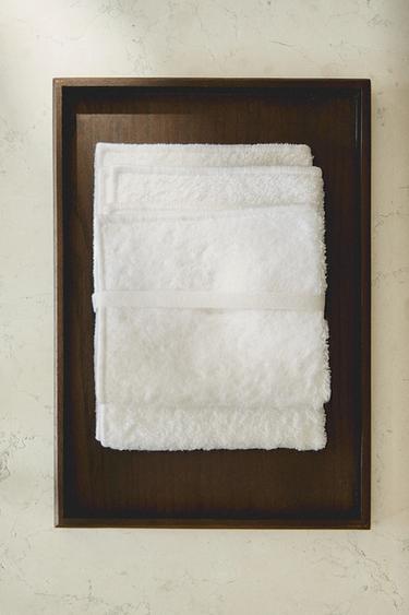 LOT DE SERVIETTES DE BAIN INVITÉS EXTRA DOUCES (LOT DE 2) - Blanc de Zara - Image 5