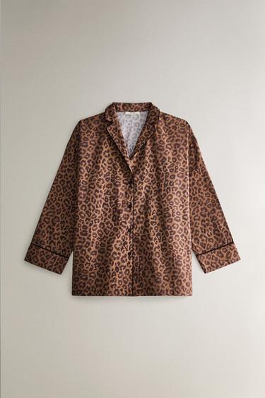 CAMISA LEOPARDO - Leopardo da Zara - Imagem 0