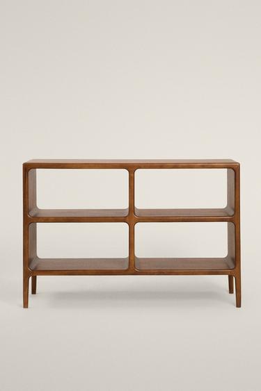 DARK WOODEN MEDIUM SIDEBOARD — Brown 2