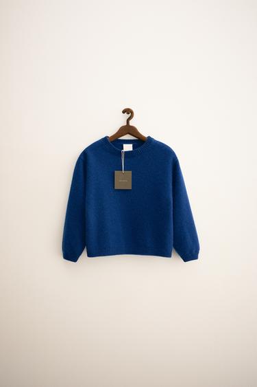 ZARA TIMELESS - 100% CASHMERE JUMPER - Electric blue by Zara