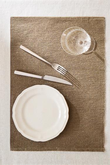 LATTICE PLACEMAT (PACK OF 2) - أخضر الخاص بـ Zara