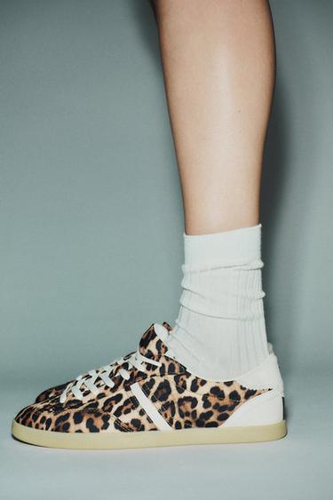 ANIMAL PRINT TRAINERS - Leopard by Zara - Image 2