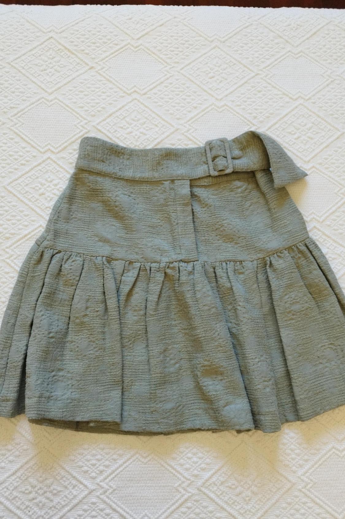 JACQUARD MINI SKIRT