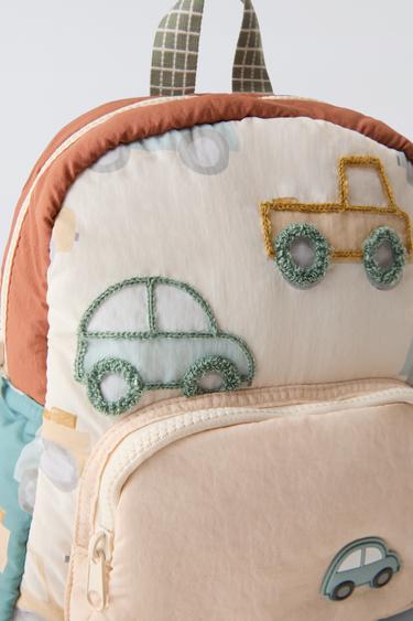 CAR BACKPACK - Ecru White by Zara