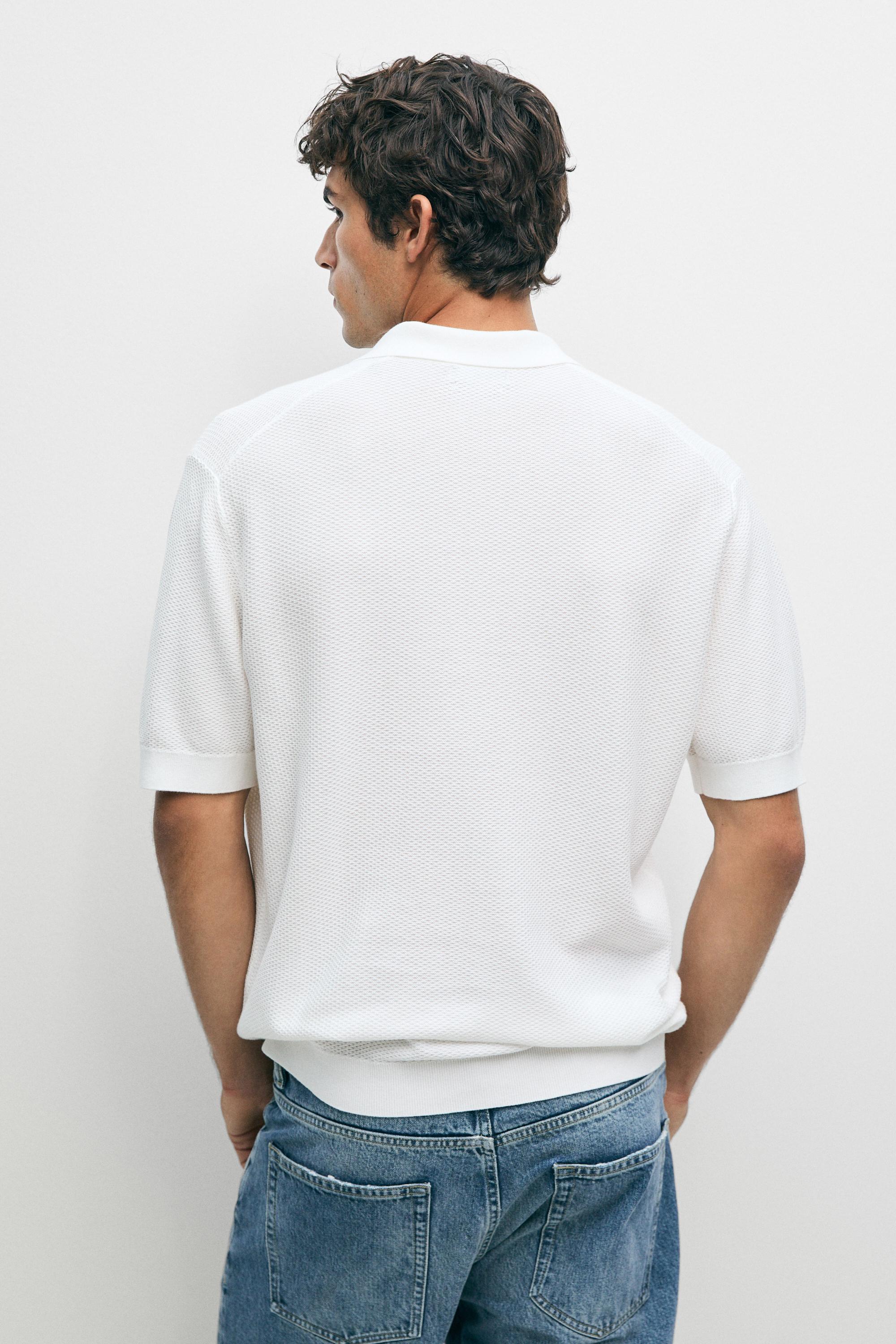 Polo en maille 100 % coton