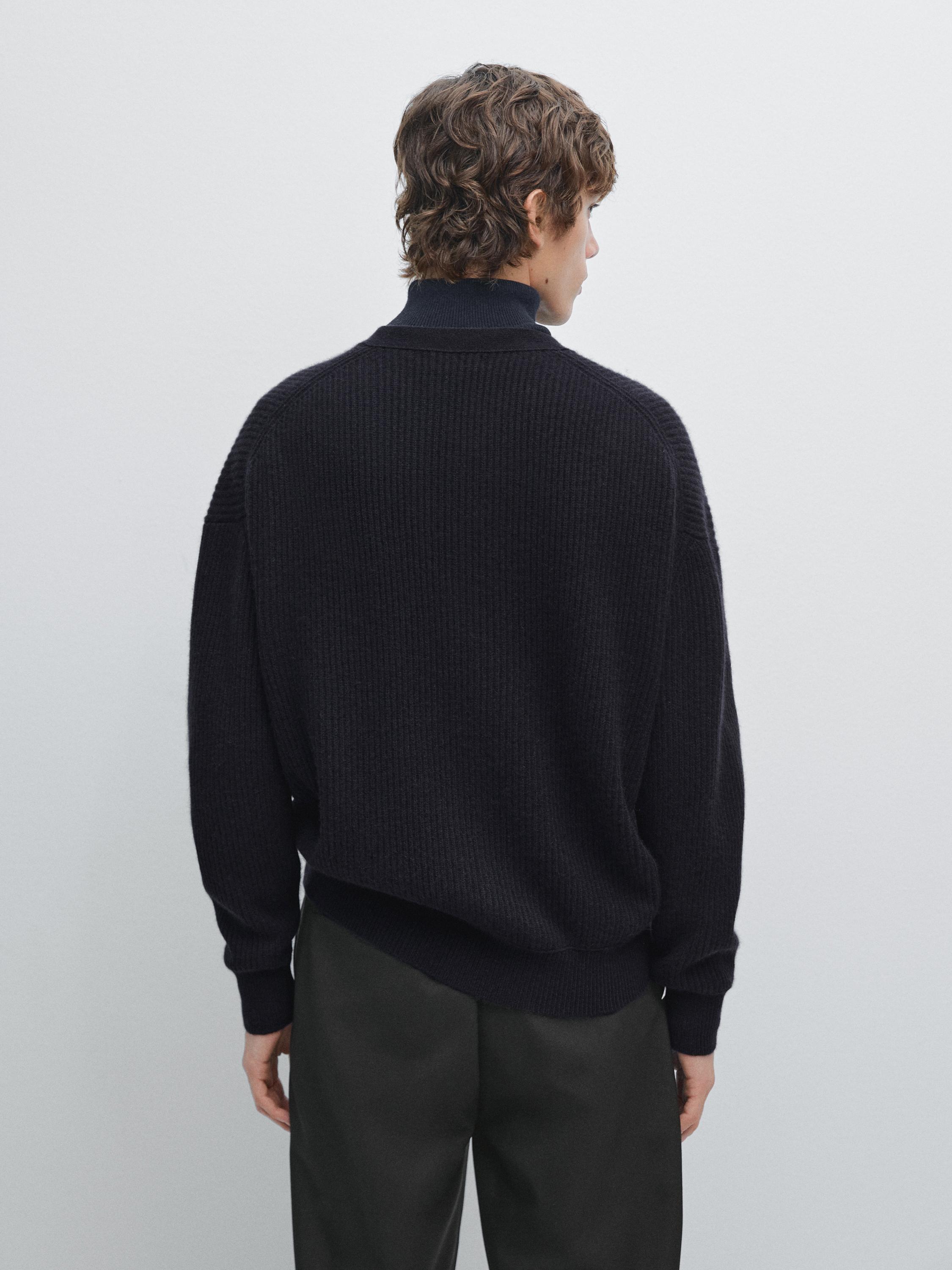 Cardigan cachemire laine