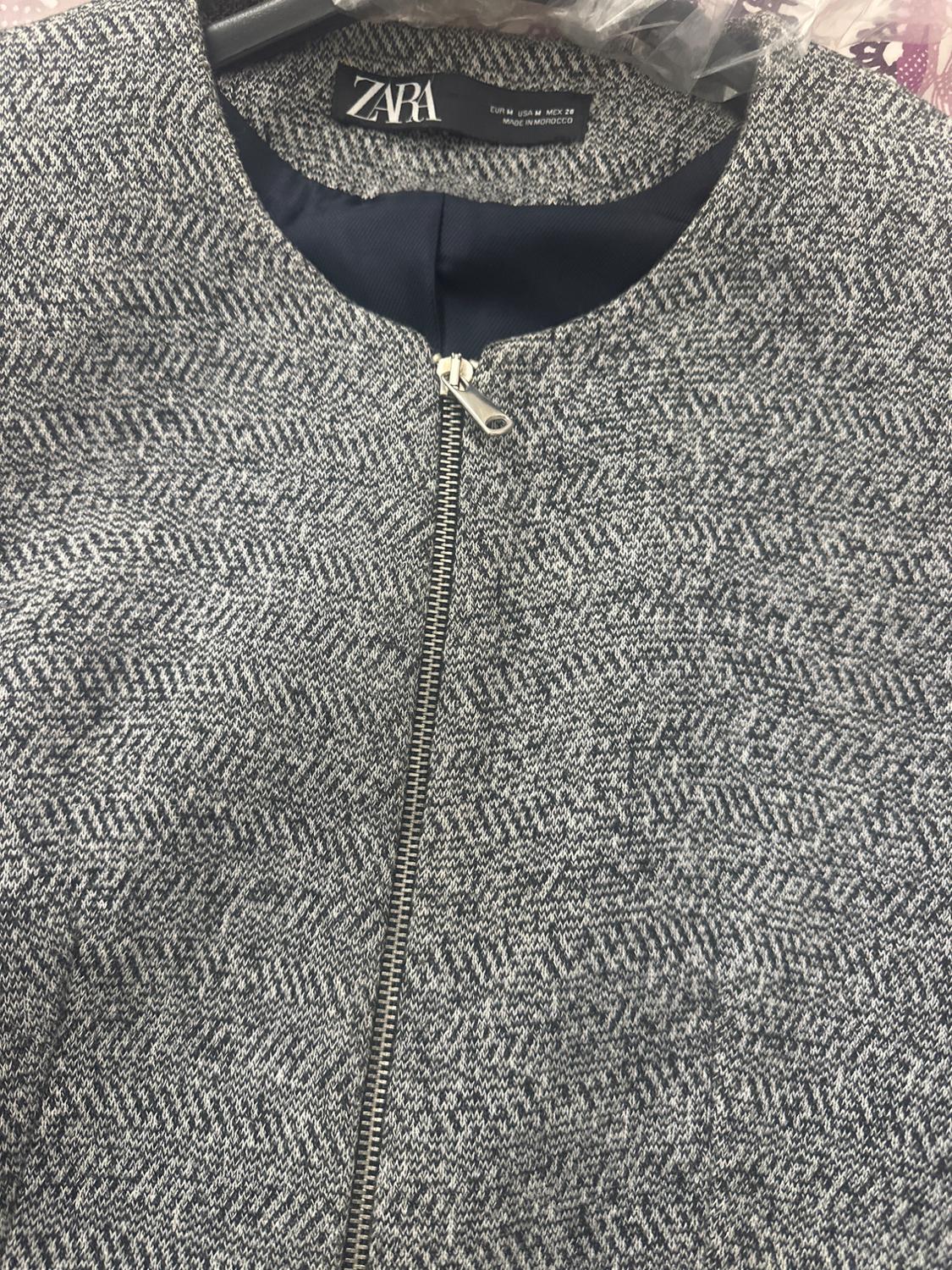 ZIP-UP PLUSH FROCK COAT - Image 3