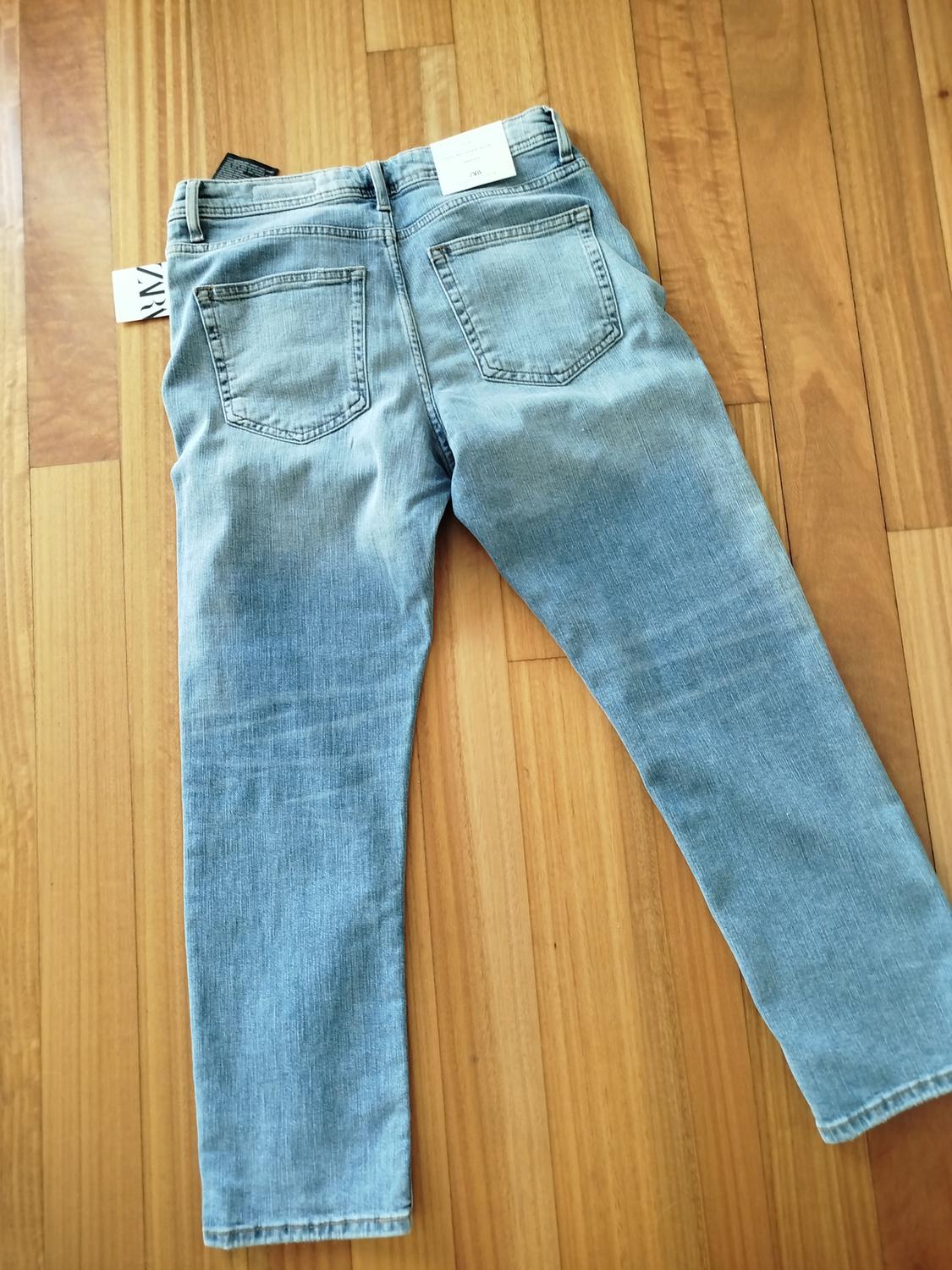 ZW COLLECTION RELAXED SLIM FIT MID-RISE JEANS - Image 2
