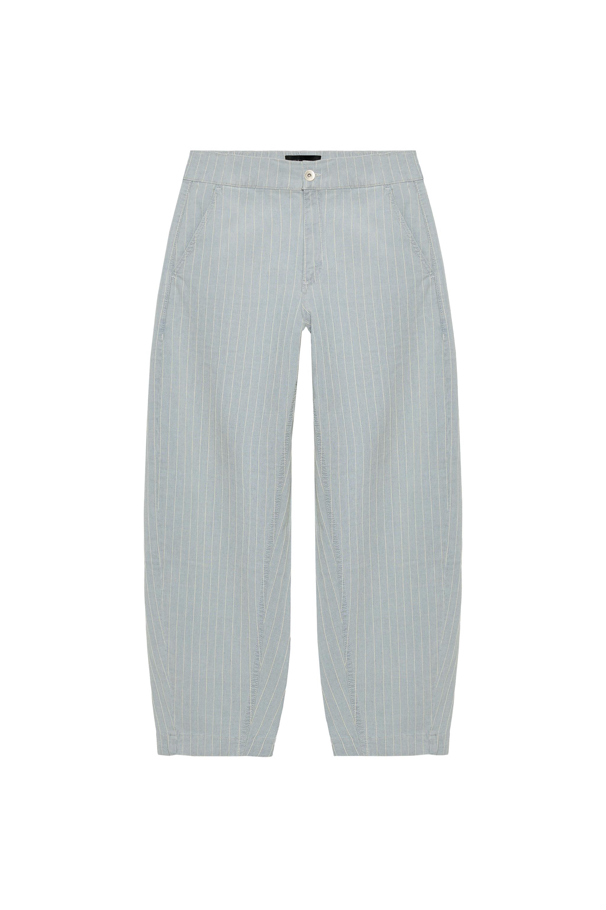 ZW COLLECTION DENIM TROUSERS - Light blue | ZARA Turkey