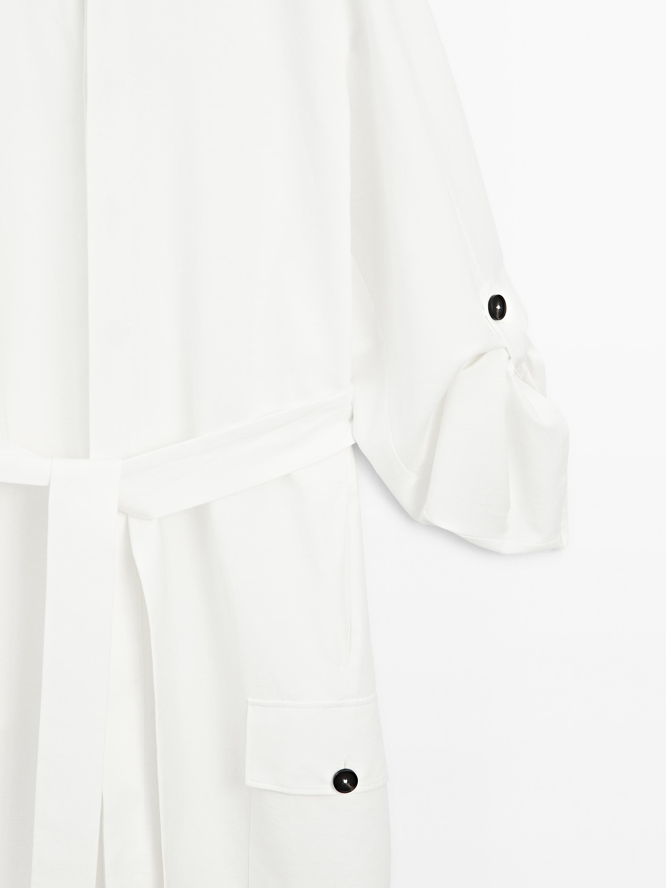 Robe chemise boutons contrastants
