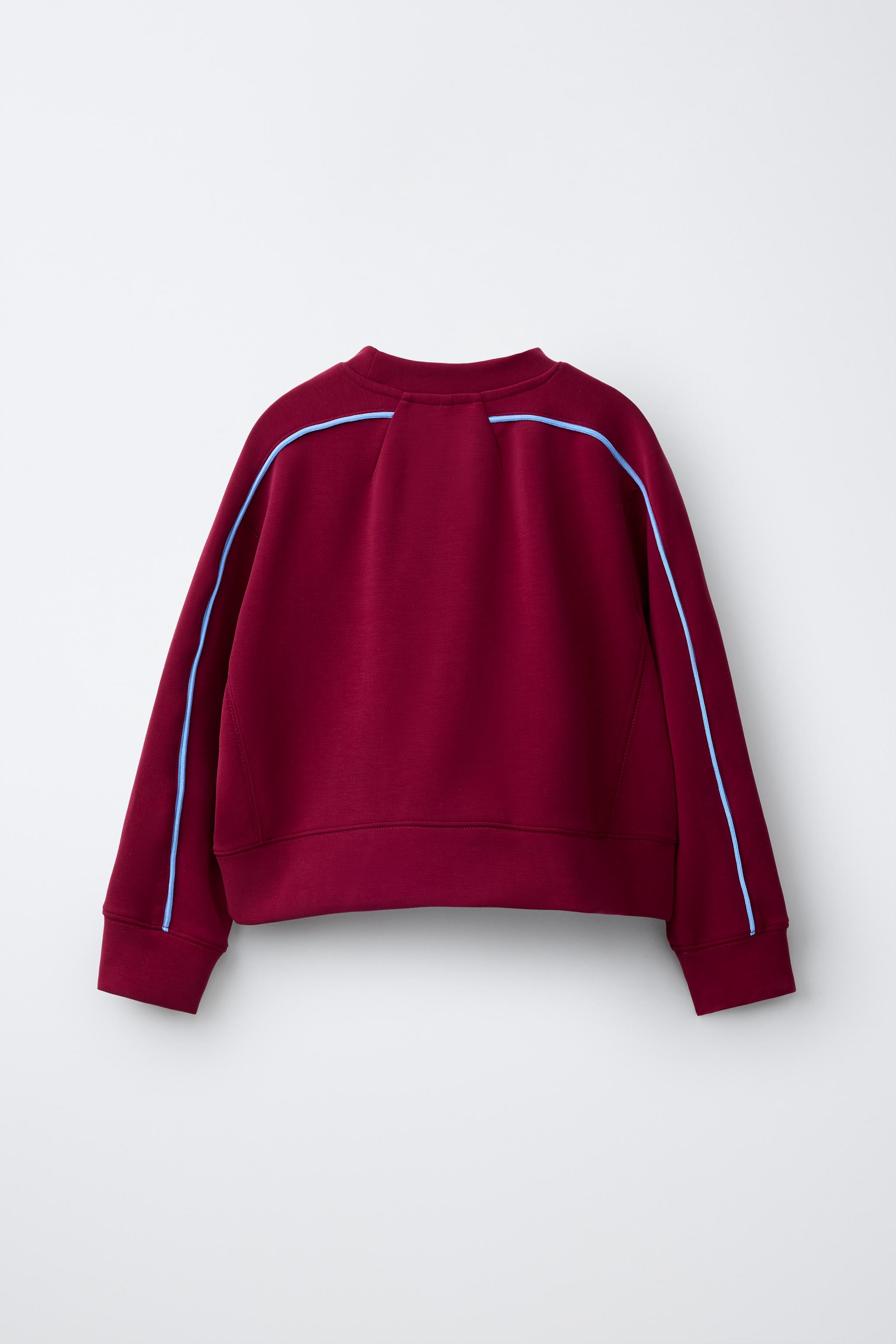 SWEAT SPORTIF AVEC MODAL EN CONTRASTE
