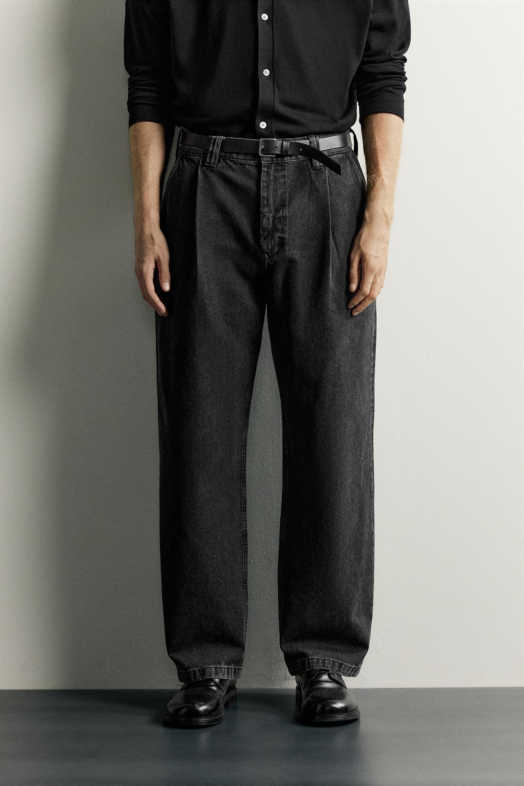 PANTALON CHINO RELAXED FIT À PLIS