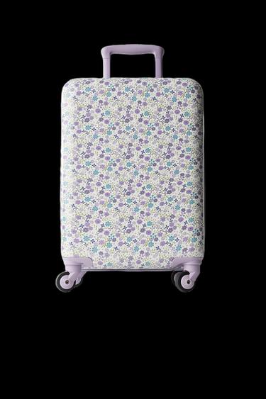 MALETA DE VIAJE FLORES - Violeta Malva de Zara