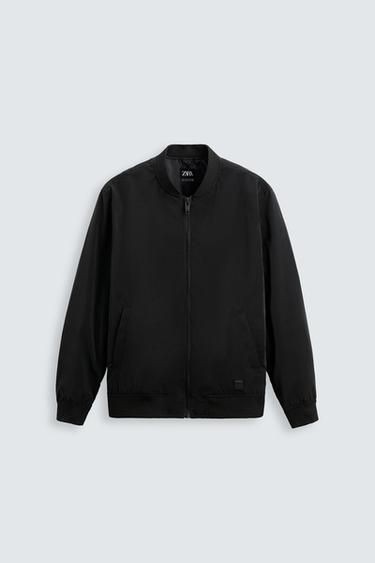 JAQUETA BOMBER LEVE - Preto da Zara