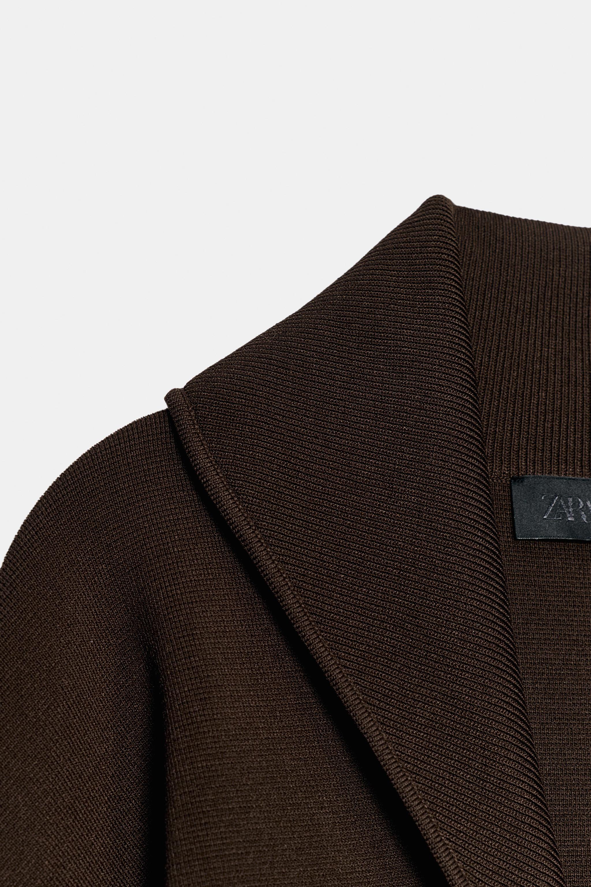 CARDIGAN WITH HOOK AND EYE FASTENING