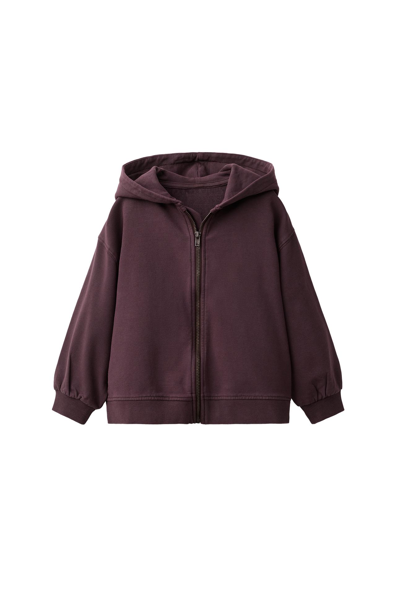 HOODIE WITH ZIP