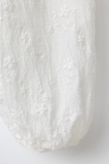 SALOPETTE BRODERIES ASSOCIÉES - Blanc de Zara - Image 3