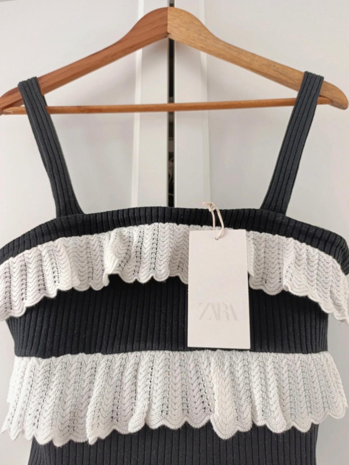 RUFFLED KNIT TOP - Image 3