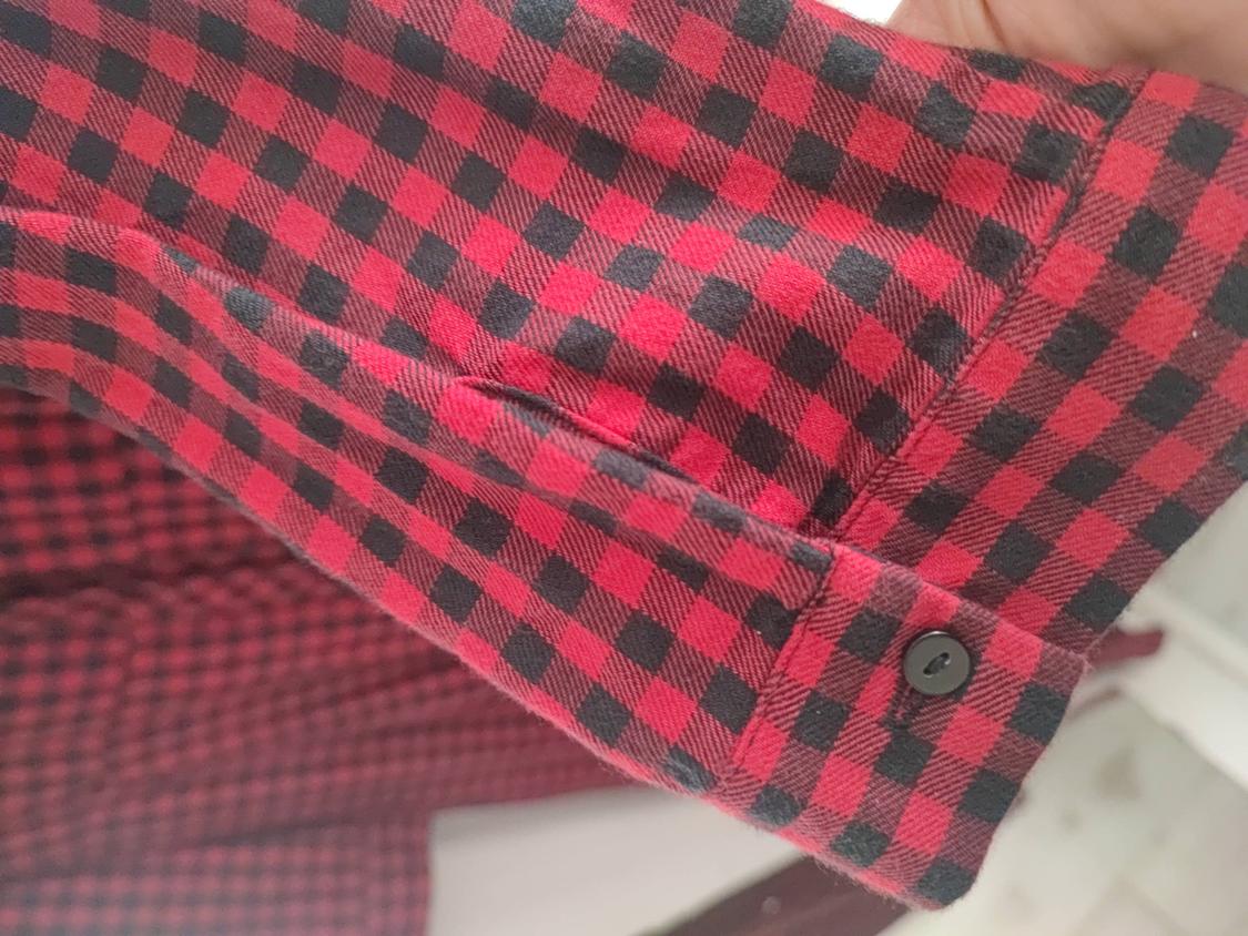 CHECK SHIRT DRESS - Image 4