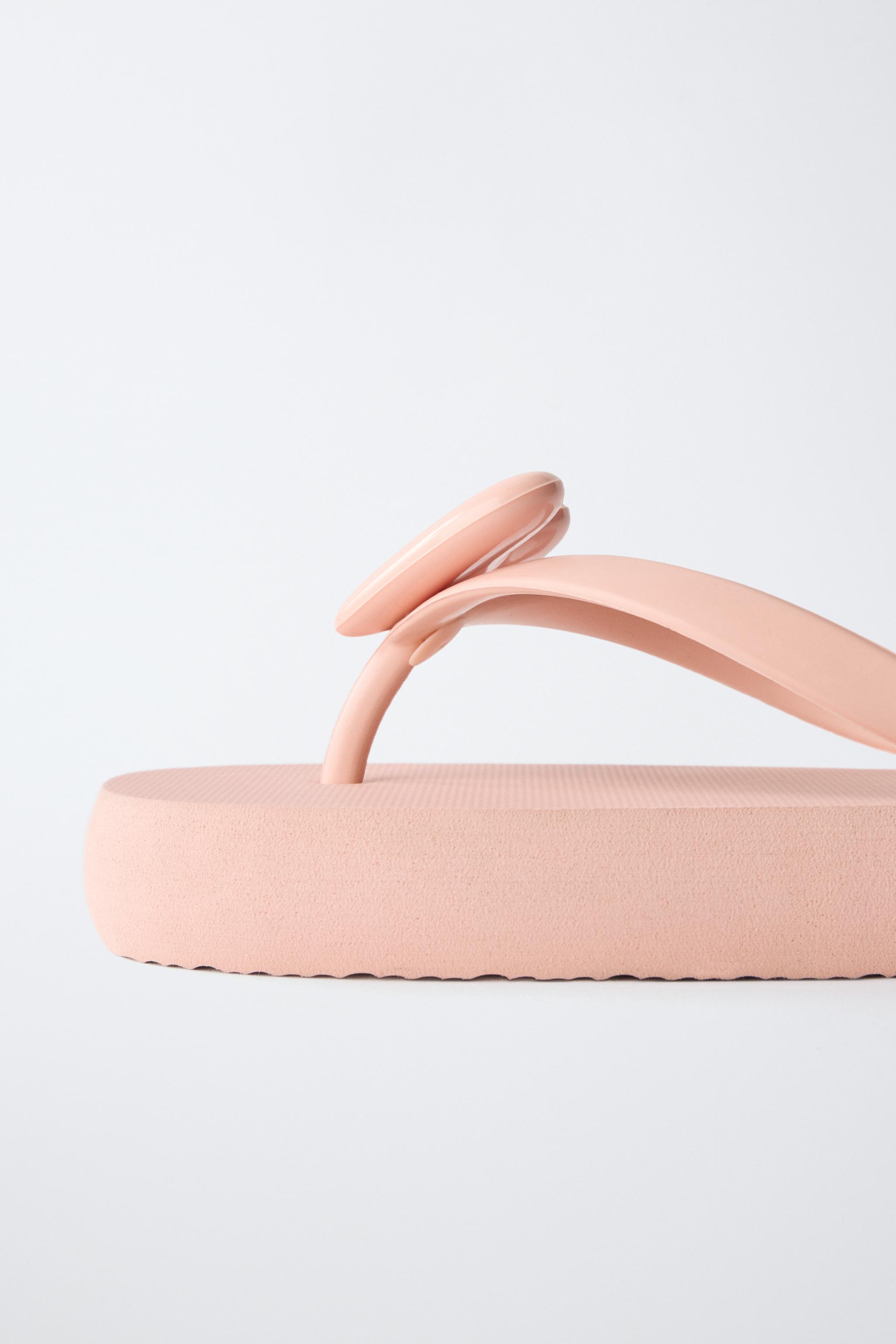 Детские сандалии Zara HEART POOL SLIDES — фото 6