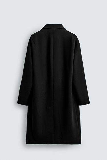 MANTEAU STRUCTURÉ DÉPERLANT - Noir de Zara - Image 7