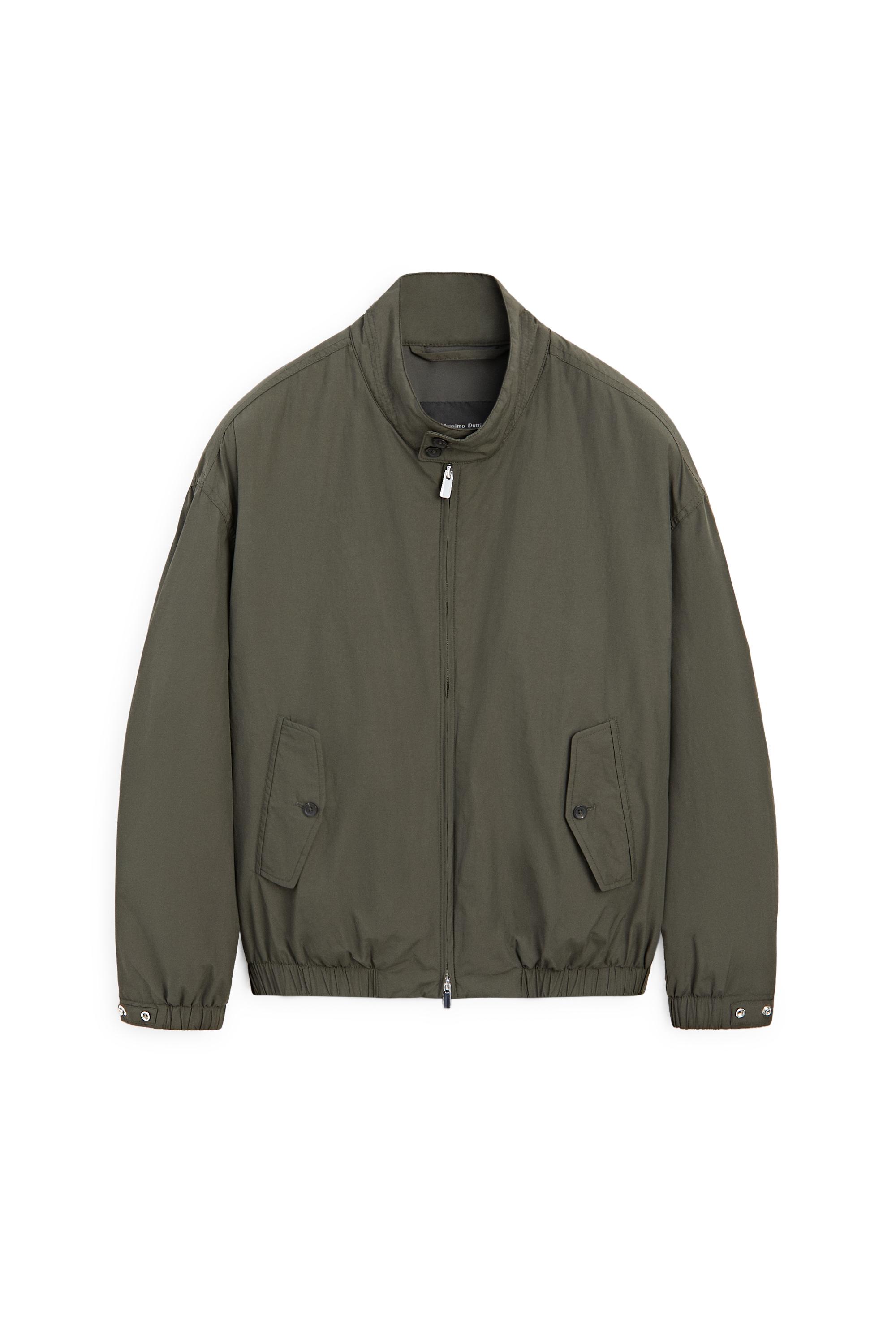 Technical boxy fit bomber jacket - Cobalt | ZARA United States